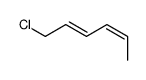 1-chlorohexa-2,4-diene Structure