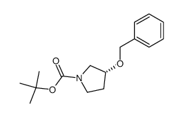 (R)-叔-丁基 3-(苄氧基)吡咯烷-1-羧酸酯图片