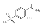 (4-(Methylsulfonyl)phenyl)hydrazine hydrochloride picture