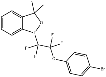 Alcohol Togni-(4-Br-PhOCF2F2)-reagent结构式