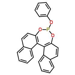 R-4-phenoxy-Dinaphtho[2,1-d:1',2'-f][1,3,2]dioxaphosphepin Structure