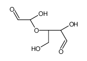 (2R,3R)-2,4-dihydroxy-3-[(1R)-1-hydroxy-2-oxoethoxy]butanal结构式