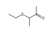 3-(ethylthio)-2-butanone结构式