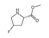 L-Proline, 4-fluoro-, methyl ester (9CI)结构式