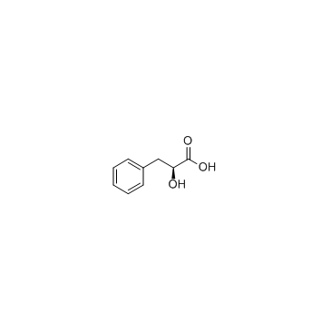 L-(-)-3-Phenyllactic acid structure