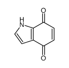indole-4,7-dione结构式