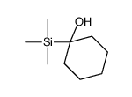 1-trimethylsilylcyclohexan-1-ol Structure