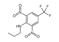 2,6-DINITRO-N-PROPYL-4-TRIFLUOROMETHYLBENZENAMINE结构式