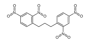 1-[3-(2,4-dinitrophenyl)propyl]-2,4-dinitrobenzene结构式