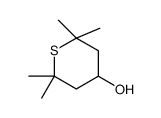 2,2,6,6-tetramethylthian-4-ol Structure