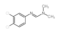 Methanimidamide, N'-(3,4-dichlorophenyl)-N,N-dimethyl- Structure