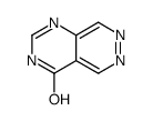 (8CI)-嘧啶并[4,5-d]吡嗪-4(3H)-酮结构式