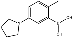 2-Methyl-5-(pyrrolidino)phenylboronic acid picture