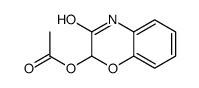 (3-oxo-4H-1,4-benzoxazin-2-yl) acetate Structure