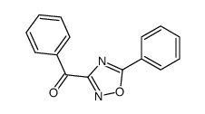 phenyl-(5-phenyl-1,2,4-oxadiazol-3-yl)methanone Structure