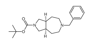 (3aS,8aR)-6-苄基-1,3,3a,4,5,7,8,8a-八氢吡咯并[3,4-d]氮杂-2-羧酸叔丁酯图片