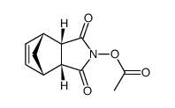 2-acetoxy-(3ac,7ac)-3a,4,7,7a-tetrahydro-4r,7c-methano-isoindole-1,3-dione结构式