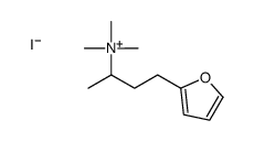 4-(furan-2-yl)butan-2-yl-trimethylazanium,iodide Structure