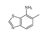 7-Benzothiazolamine,6-methyl-(9CI) structure