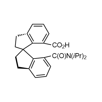 (1S)-7′-[[双(1-甲基乙基)氨基]羰基]-2,2′,3,3′-四氢-1,1′-螺双[1H-茚]-7-羧酸图片