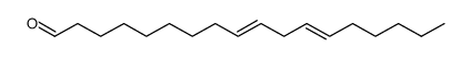 9,12-Octadecadienal structure