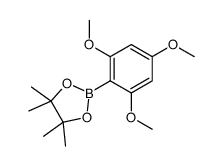 2,4,6-TriMethoxyphenylboronic acid, pinacol ester结构式