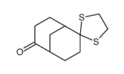 spiro[1,3-dithiolane-2,6'-bicyclo[3.3.1]nonane]-2'-one Structure
