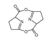 2,8-Dioxa-13,14-diaza-tricyclo[8.2.1.14,7]tetradeca-1(13),7(14)-diene-3,9-dione Structure