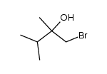 1-bromo-2,3-dimethyl-butan-2-ol Structure