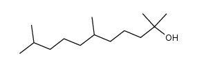 2,6,10-trimethylundecan-2-ol结构式