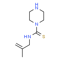 1-Piperazinecarbothioamide,N-(2-methyl-2-propenyl)-(9CI) picture