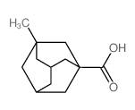 3-methyladamantane-1-carboxylic acid Structure