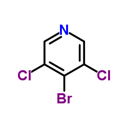 4-Bromo-3,5-dichloropyridine Structure