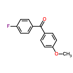 4-fluoro-4'-methoxybenzophenone structure