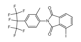 3-iodo-N-(4-heptafluoroisopropyl-2-methylphenyl)phthalimide Structure