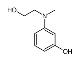 3-[2-hydroxyethyl(methyl)amino]phenol Structure