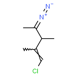 1-Pentene,1-chloro-4-diazo-2,3-dimethyl- (9CI) picture