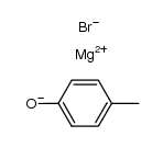 4-Methylphenoxymagnesiumbromid Structure