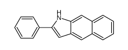 2-phenyl-1H-benzo[f]indole Structure