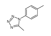 5-methyl-1-(4-methylphenyl)-1H-tetrazole Structure