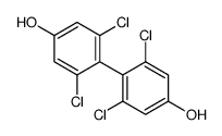 3,5-dichloro-4-(2,6-dichloro-4-hydroxyphenyl)phenol结构式