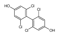 3,5-dichloro-4-(2,6-dichloro-4-hydroxyphenyl)phenol Structure