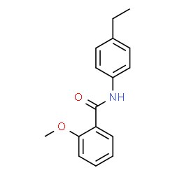 N-(4-Ethylphenyl)-2-methoxybenzamide structure