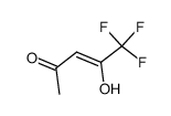 3-Penten-2-one,5,5,5-trifluoro-4-hydroxy-结构式