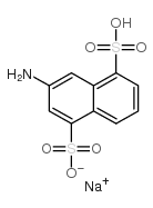 sodium hydrogen 3-aminonaphthalene-1,5-disulphonate picture