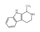 1-METHYL-2,3,4,9-TETRAHYDRO-1H-BETA-CARBOLINE structure