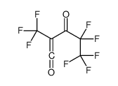 4,4,5,5,5-pentafluoro-2-(trifluoromethyl)pent-1-ene-1,3-dione结构式