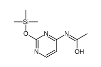 N-(2-trimethylsilyloxypyrimidin-4-yl)acetamide Structure