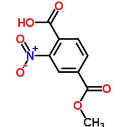 4-(METHOXYCARBONYL)-2-NITROBENZOIC ACID Structure