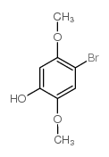 4-BROMO-2,5-DIMETHOXY-PHENOL structure